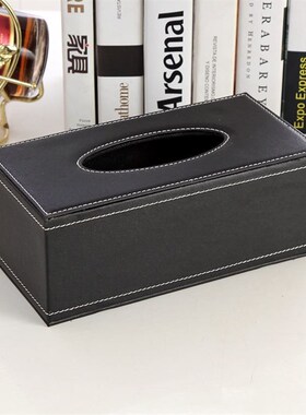 皮革纸抽盒客厅家用抽纸盒 欧式创意IPU餐巾纸盒车载面巾纸盒