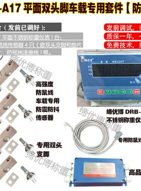 双头电子称3T博秤全套改装支耀三轮车华优配件车载脚缔称重传感器