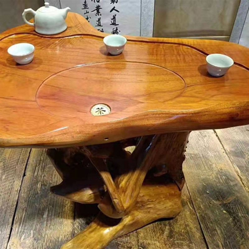 根雕凳子原木树桩坐m墩树墩树根花架鱼缸奇石底座木桩茶几木头凳