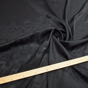 真丝香云纱连衣裙布料面料花45提姆米幅纯色气质定位花古典旗袍宽