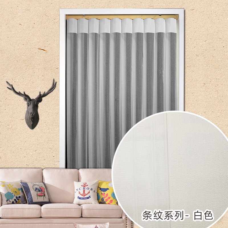 哈纳斯梦幻帘垂直纱l帘香格里拉竖百叶窗帘2021办公室卧室遮光窗
