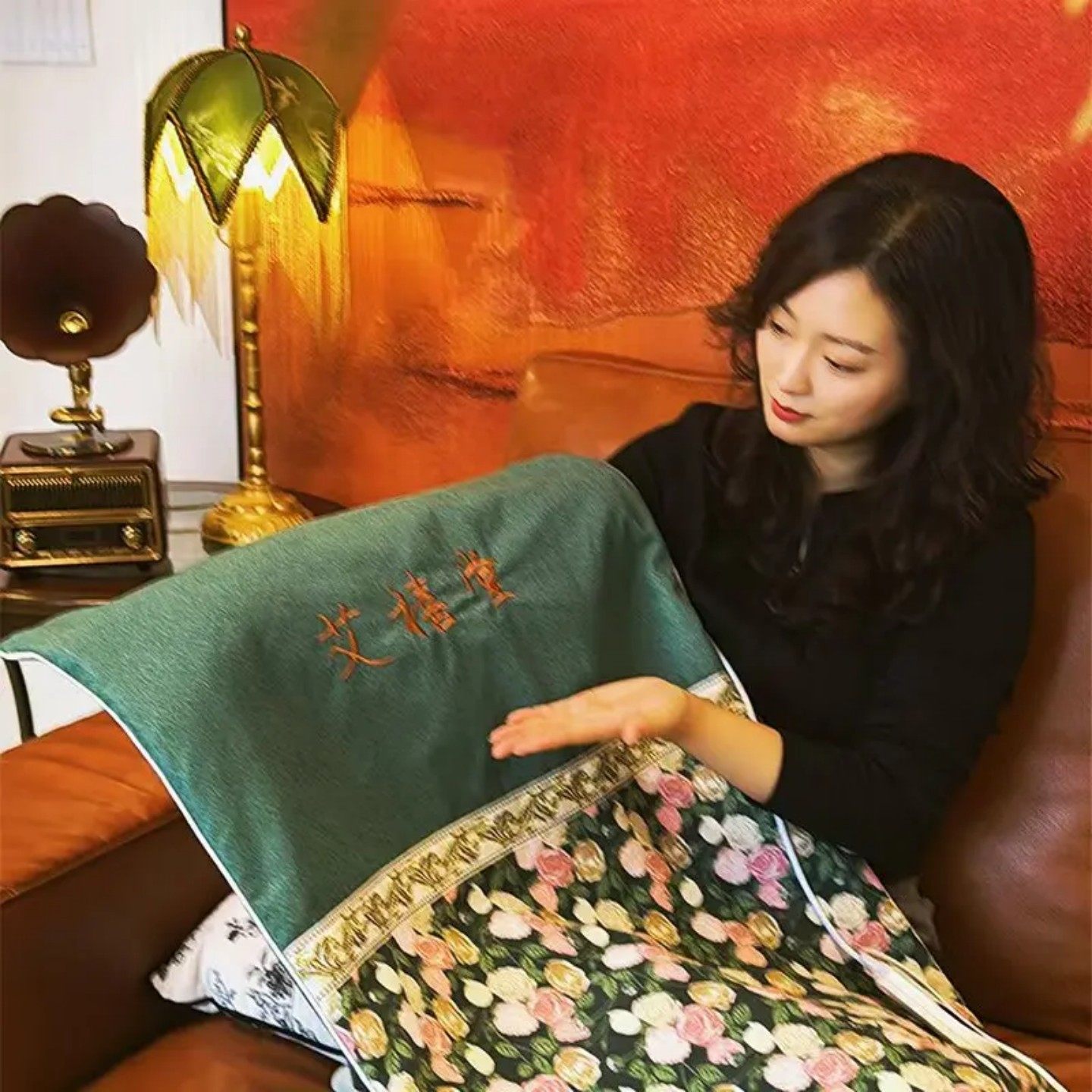 艾禧堂艾灸暴汗毯电加控温艾草毯