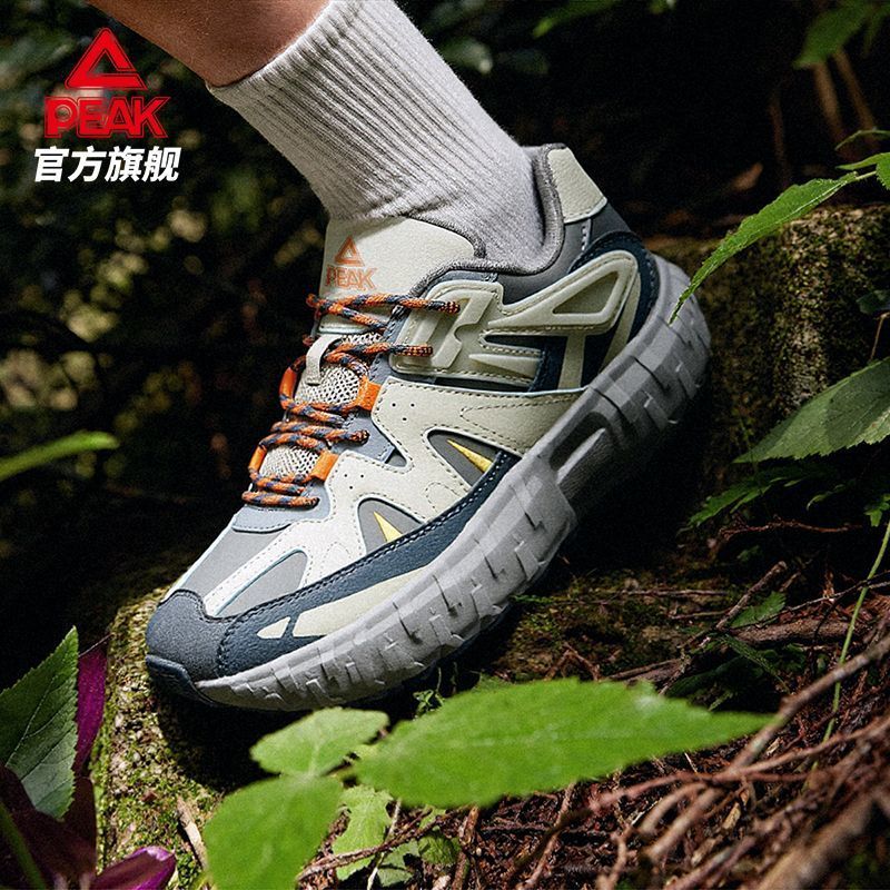 匹克态极拓行休闲鞋男秋季新款厚底缓震防滑耐磨户外走路鞋运动鞋