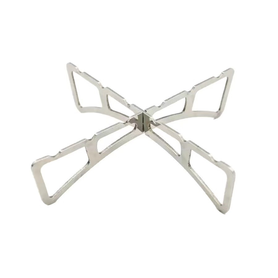 户外不锈钢十字蒸架露营家用厨房