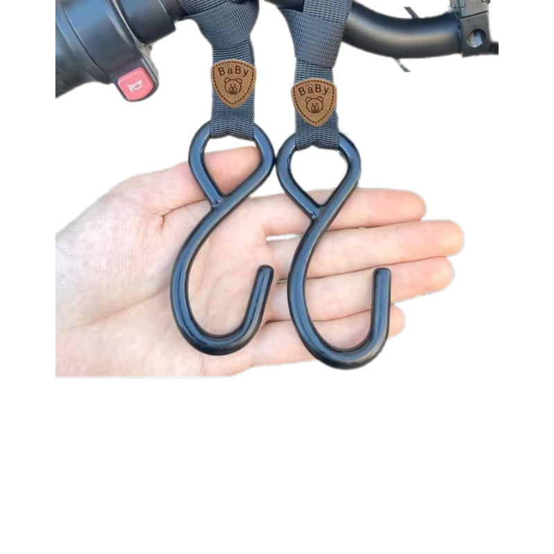 新款不锈钢电动车挂钩摩托车头盔便携前置设计实用耐用外卖神器