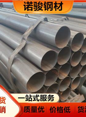 3寸高频直缝焊管 建筑工地用DN80国标焊接钢管大小口径可刷漆定尺