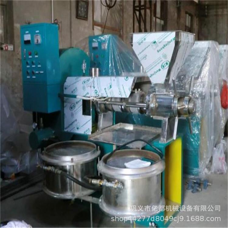 80型全自动菜籽花椒榨油机小型螺旋大豆榨油机棕榈葵花籽榨油机