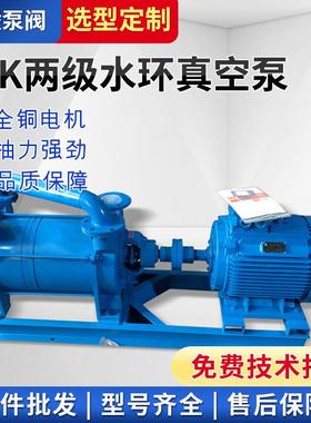 2SK两级水环真空泵水环式真空泵防爆水环式真空泵叶轮