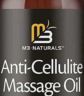 M3 Naturals Anti Cellulite Massage Oil Infused with Collagen