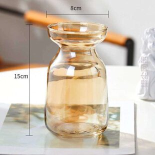 创意现代佛手水养插花花瓶简约摆件客厅柑瓶&玻璃水培插透明