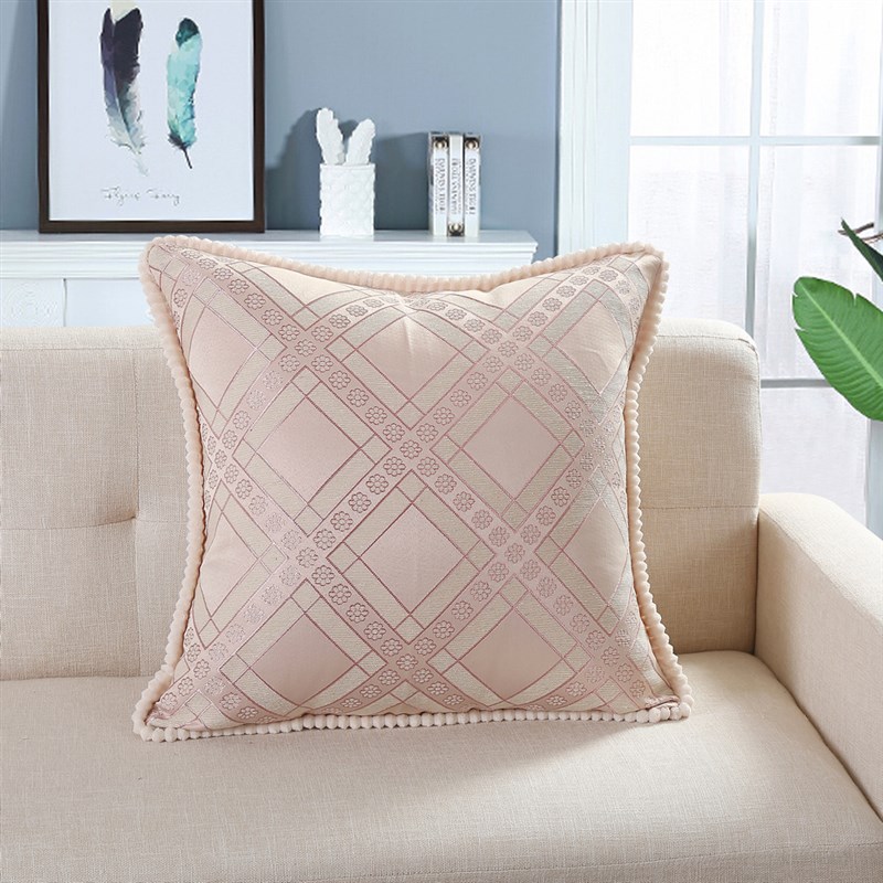 床上靠垫欧式大号靠枕套55x55可不含芯拆M洗奢华卧室床头靠大靠背