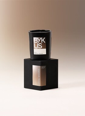 BYKUS香薰l便携蜡烛50g香薰室内扩香高级感礼物