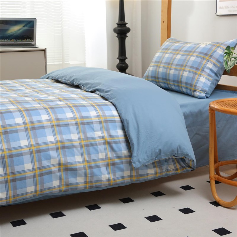 大学生宿舍单人h床单被子三件套被褥全套一整套宿舍床上用品六件