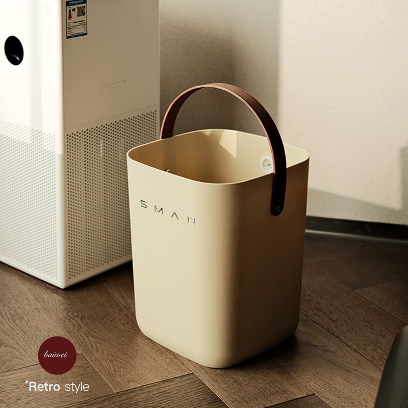 垃圾桶家用厨房客厅卫生间卧室办公D室厕所洗手间书房手提式收纳