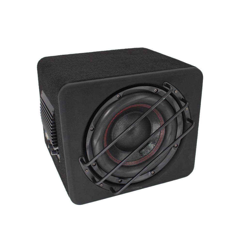 厂家汽车音响喇叭大功率车载箱体低音炮10寸有源可做logo