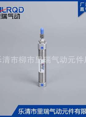 厂家供应 型小型迷你气缸CDJ2B16X100 不锈钢行程可调气缸