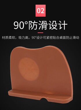 咖啡压粉垫防滑填压转角垫填压器填压座压粉垫硅胶手柄垫吧台粉垫