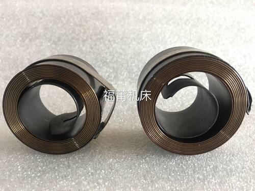 台湾炮塔铣床弹簧B178主轴复位弹簧进给手柄回位卷簧34号5号弹簧
