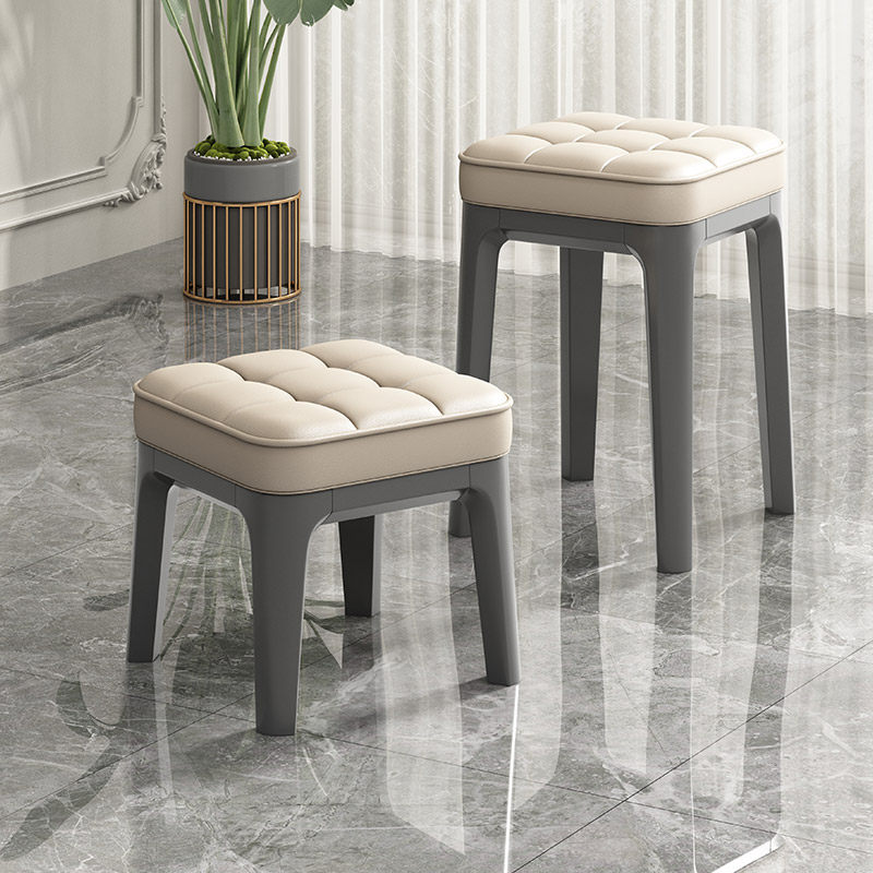 餐椅家用餐厅方凳客厅休闲椅实木长条凳子轻奢化妆椅凳儿童小矮凳