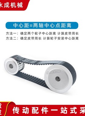 同步轮T5-40齿 AF型铝合金同步带轮 槽宽11/17/22/U27 内孔8-25