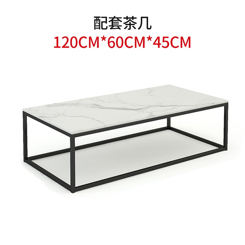 办公沙发茶几组合商务洽谈三人位真皮商铺沙发小型接Y待办公室沙