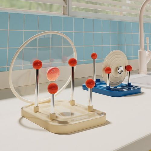 2025新款锅盖架厨房多功能台y面收纳置物架子可放锅铲锅盖放置神