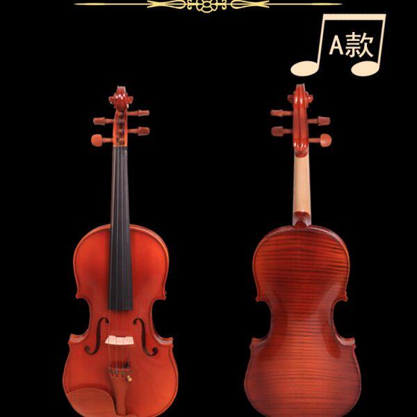 实木初学者欧入门中儿童学习手工提大学生进口小提琴料练习琴考级