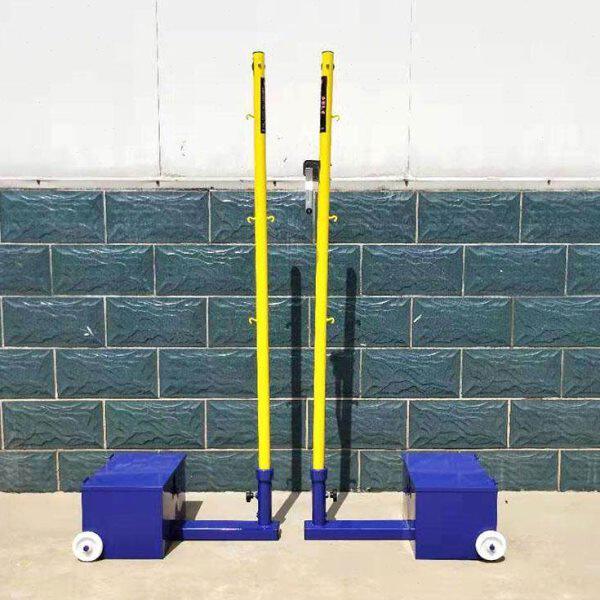 比赛柱柱羽毛球网架羽毛球羽毛球架标准标准室内便携式网移动式外