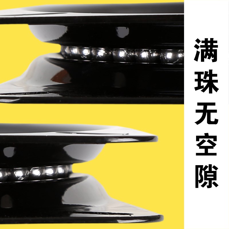 满珠加厚万向转盘转旋转台轴承家具方型转芯沙发椅子底座底盘吧盘