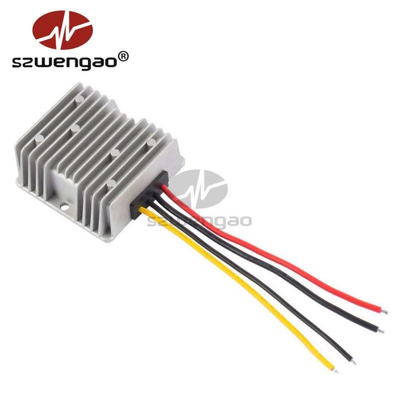 车载LED显示屏防水电源12V 24V转5V 20A降压模块 稳压器