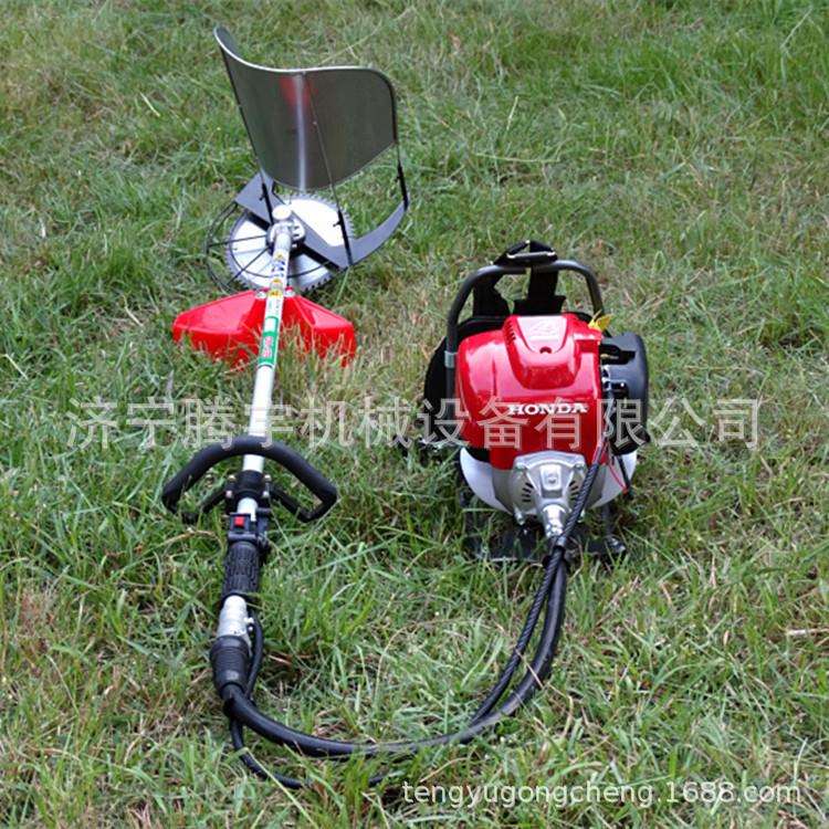 厂家供应四冲程GX35背附式割草机 侧挂式割草机 地面草坪机