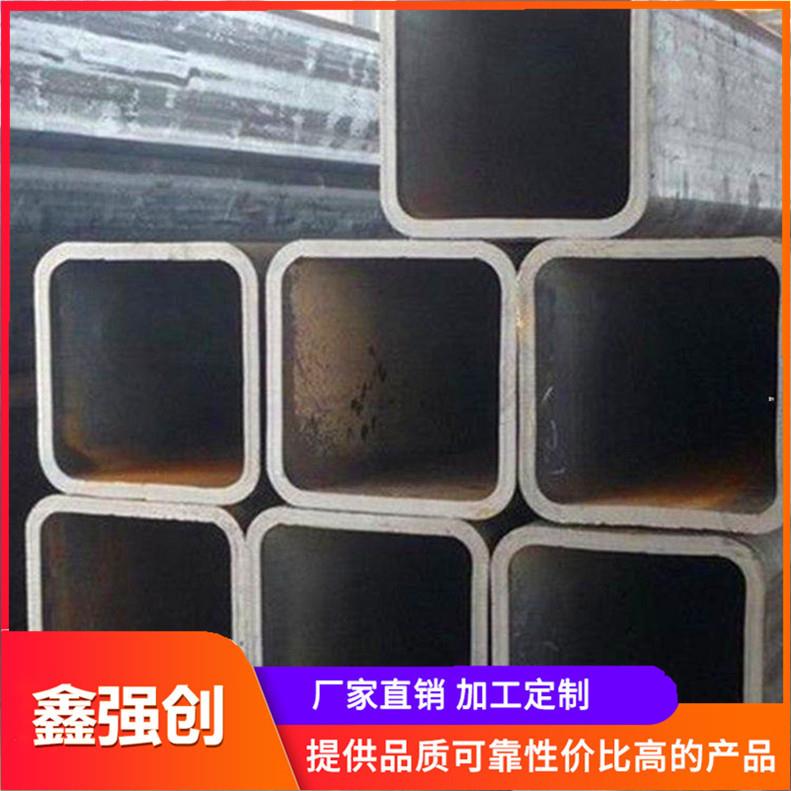 Q355方管 厚壁无缝方矩管 Q345B厚壁方管Q345D 无缝方矩管 喷漆