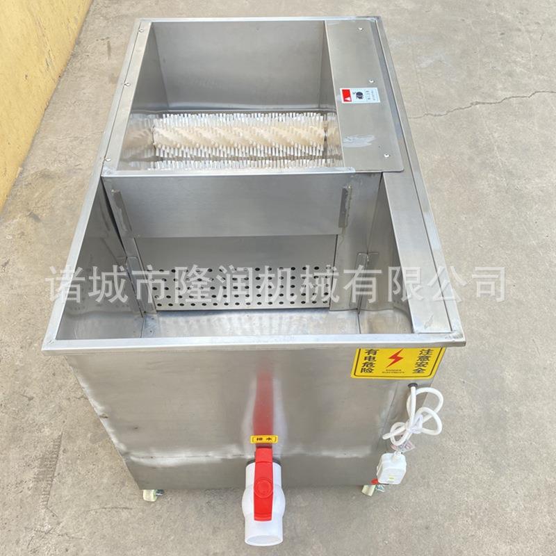 厂家供应小型智能洗虾机 仿人工软毛刷小龙虾清洗机 效果好
