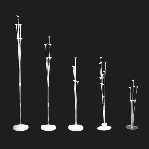 桌飘支架透明托杆汽球底座支撑架装饰架子道具地飘立柱Y路引气球