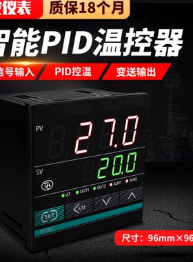 D10Modbus0RT--温控器温度通讯输出DVUmA20输入PI温控仪控制4仪PI