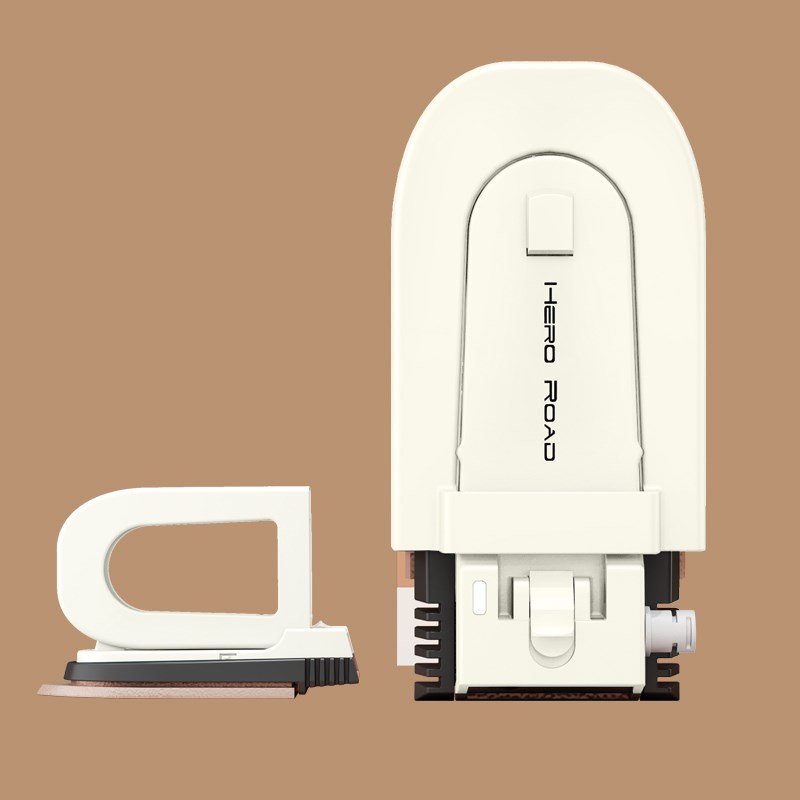 heroroad雪糕熨斗熨烫机家用小型手持迷你M折叠旅行出差宿舍便携