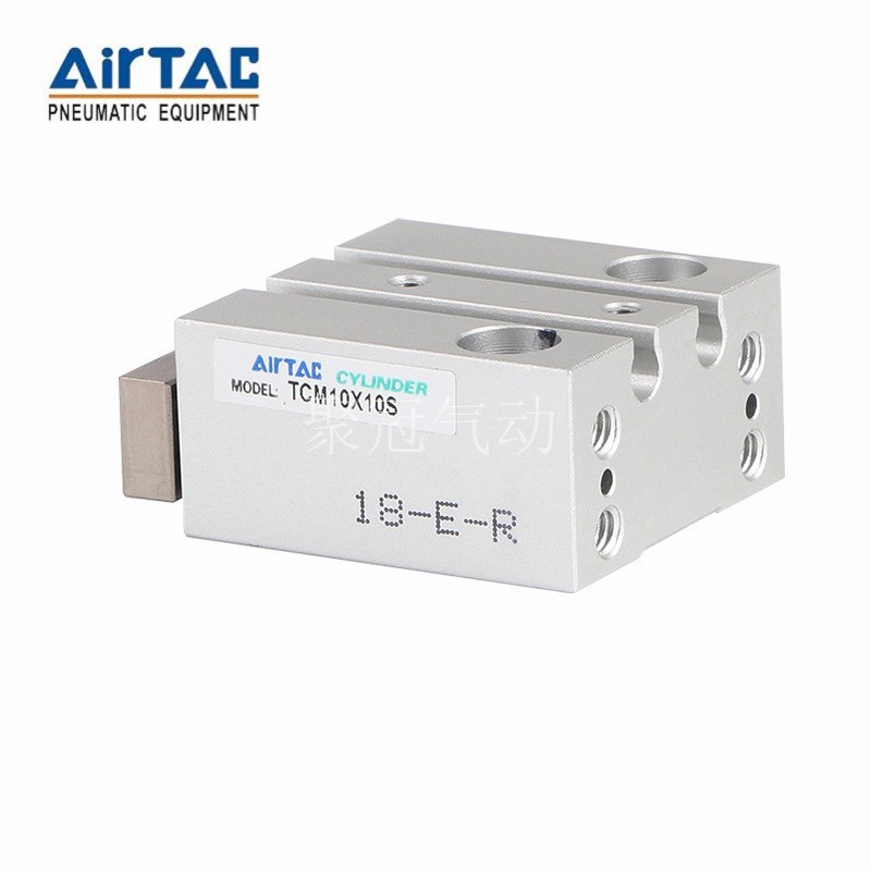 亚德客微型三d轴带导杆气缸TCM6X TCM10X 5S 10S 15S 20S 25S 30S