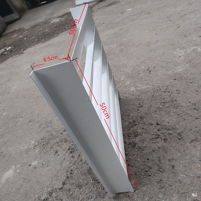 家用空调外c机挡风板导风改向防直吹散热导流百叶罩现货热卖 HC-5