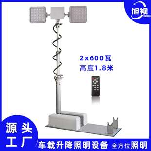 车载搜索灯车载大功率LED灯云台车载搜救灯重型云台应急照明灯