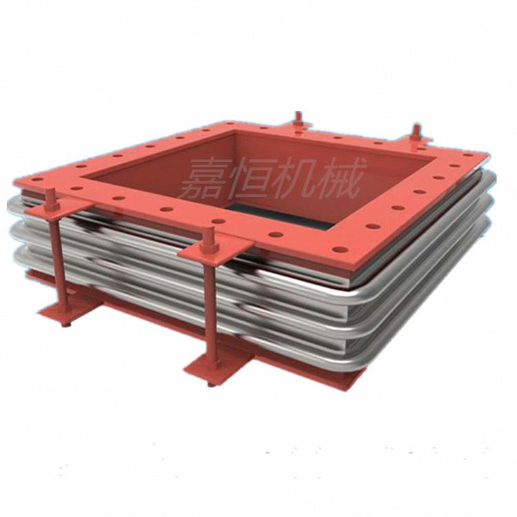 矩形圆角金属补偿器 全高半高金属波纹膨胀节 矩形波纹补偿器