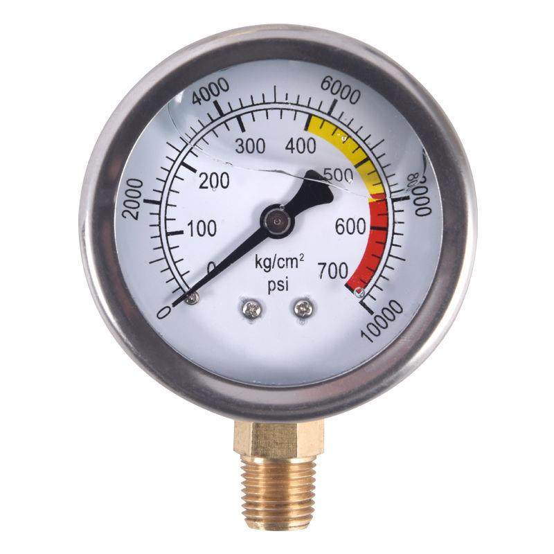 注浆机压力表堵漏机高压表灌浆机油表注浆液止水针头压力表高压表