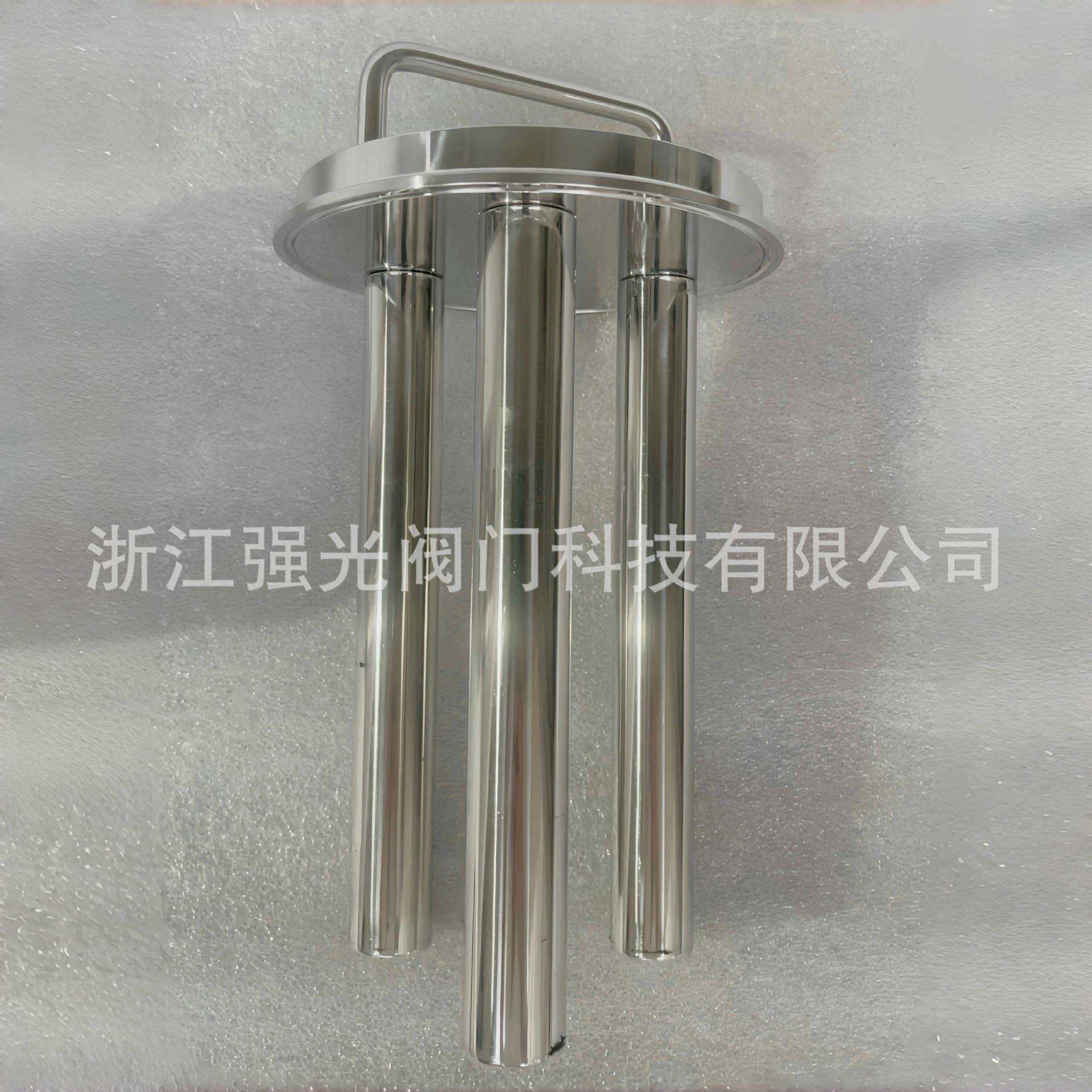 316L洁净型快装卡箍法兰食品级不锈钢管道磁棒磁铁除铁磁性过滤器