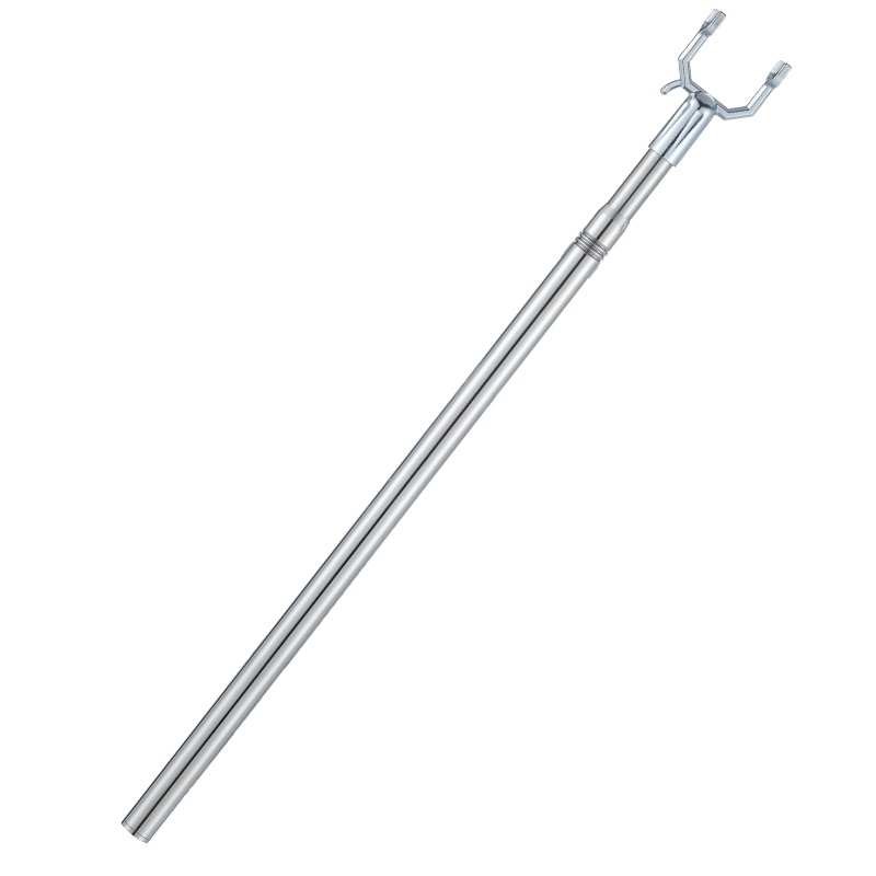 加粗不锈钢晾衣叉可伸缩撑衣杆家用加长晾衣杆P晒衣杆阳台挂衣杆