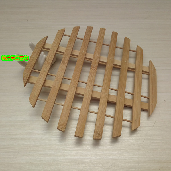 竹蒸架 炒锅架蒸架蒸锅垫 隔热垫竹蒸笼竹篦子蒸T馒头热馒头蒸屉