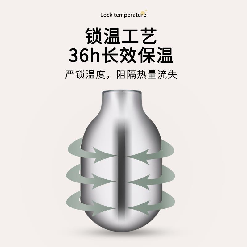 xyt龙仕翔保温壶家用玻璃内胆暖水壶热水壶大容量便携学生宿舍保