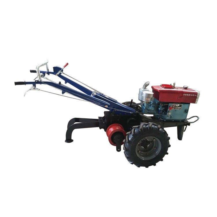 电力施工用手扶拖拉机绞磨电力卷扬机线路维修施工手扶绞磨机