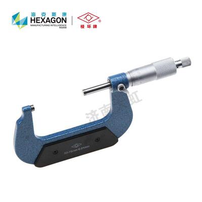 棱环外径千分尺0-2550-75125-150175-200螺旋测微仪测微尺