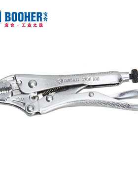 Booher宝合手动工具 圆口带刃大力钳BH2106100/01/02 5