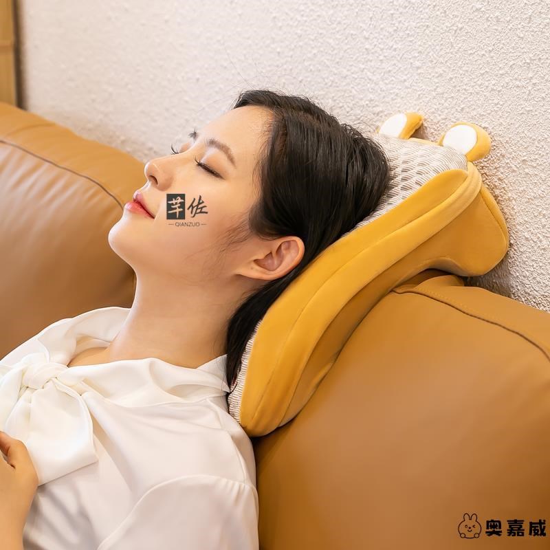 学生抱枕午睡枕儿童教室趴睡枕办公室成人凉感卡通可拆洗神器软垫