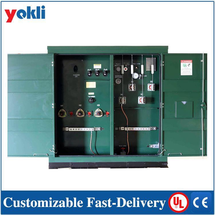 厂家生产UL认证美式箱变/PadMountedTransformer资质齐全